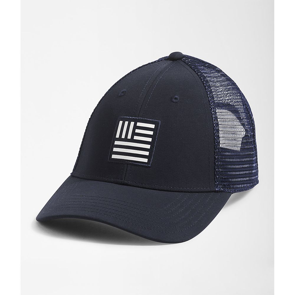 The North Face Trucker Hat Mens Australia - The North Face Ic Tech Navy (OHT-359176)